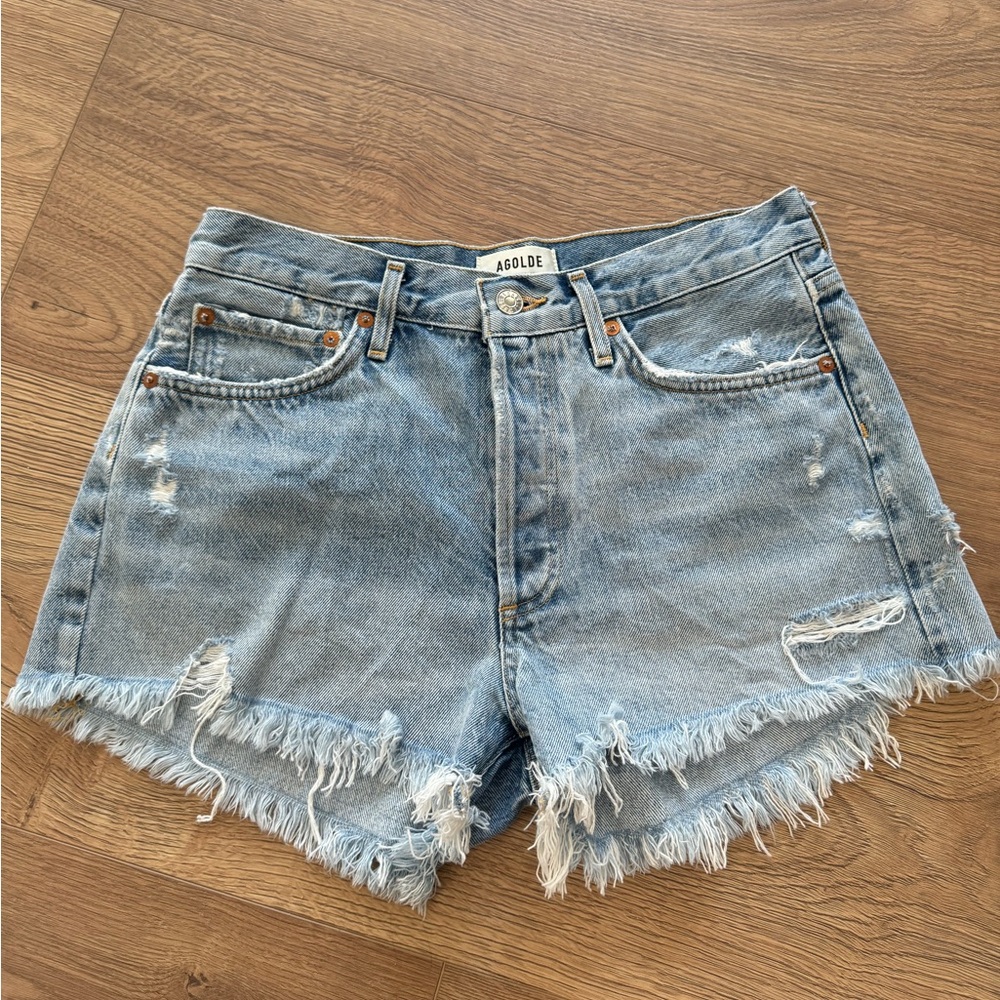 LIKE NEW- Agolde Denim Shorts- 27
